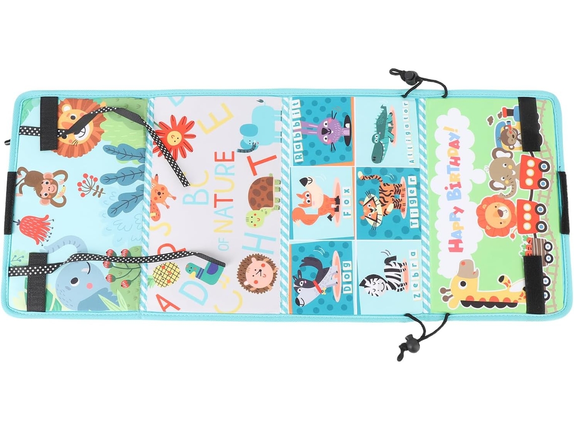 Brinquedo Dobrável Para Bebês Com Alto Contraste E Espelho Para A Barriga.