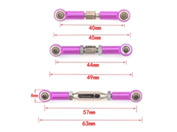Mali vara de Tração de Alumínio para Carro Rc Wltoys 1/14 144001 Peças de Upgrade Acessórios