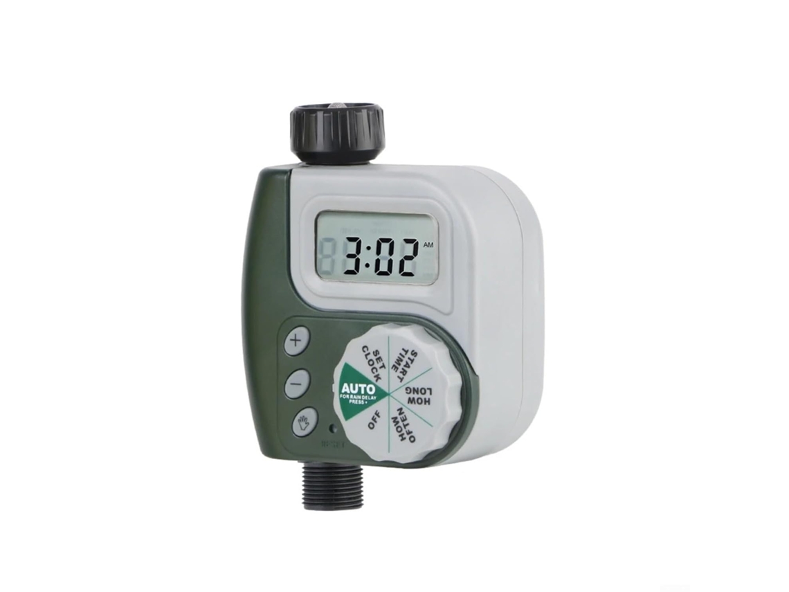 Temporizador De Rega Automático Com Visor Lcd Grande, Controlador