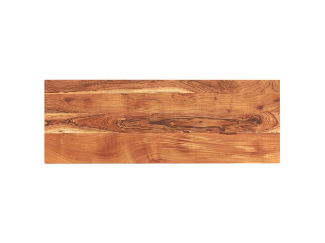 Tampo de Mesa Retangular VIDAXL Madeira de Acácia Maciça 140X60X3,8 Cm