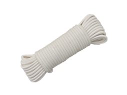 Cuerda De Bandeira De Nylon De 10m Para Pendurar Roupas, Decoração Externa E Interna, Gancho Branco Resistente
