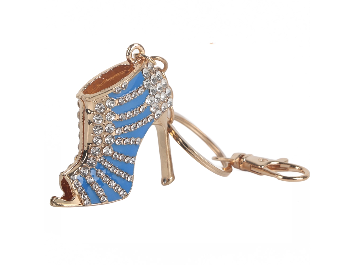 Sapato De Cristal Decorativo Salto Alto Presente