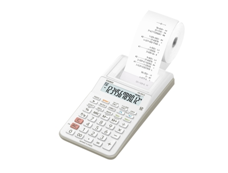 Calculadora com Impressão  HR-8RCE Branco (12 dígitos)