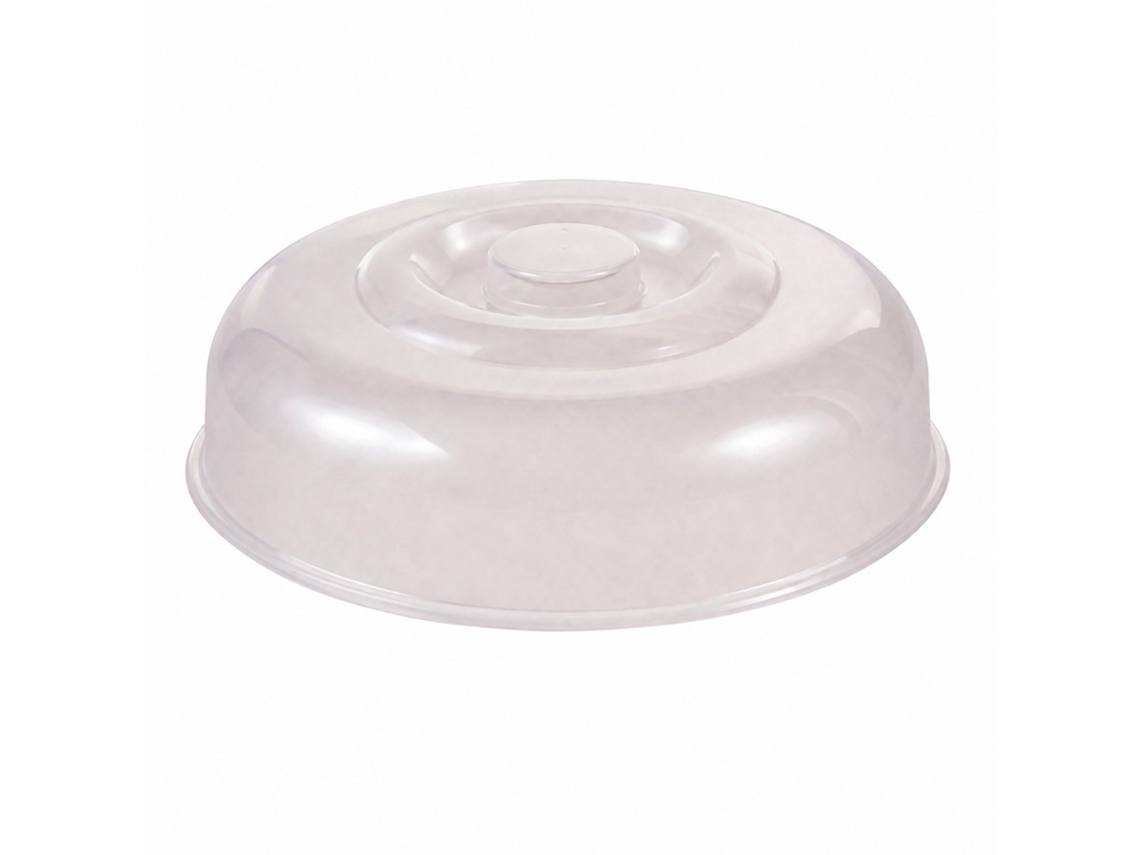 Capa Para Micro-ondas, 17 Cm, Material Pp, Transparente, Proteção Contra Respingos, De Alimentos, Design Garra