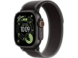 APPLE Watch Ultra 3 GPS + Cellular 49 mm Titânio Preto com Loop Trail Preto/Carvão (Tamanho M/L)