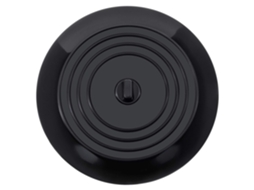 Rolha De Pia Silicone, Preta, 15 Cm, Ralo Cozinha Para Lavar Louça