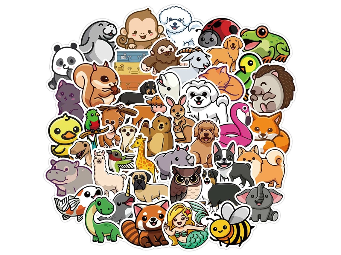 Pacote de Adesivos NORTHIX Animais Fofos