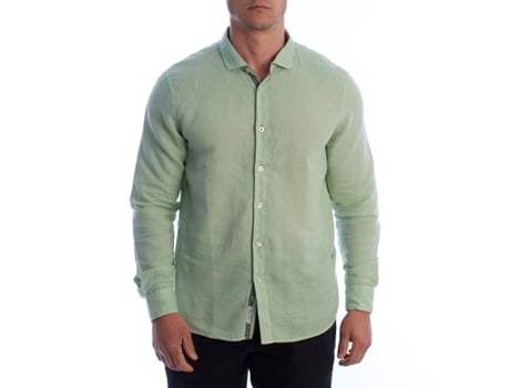 Camisa De Linho De Manga Comprida Masculina Hs24mca01 Inmyhood