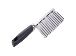 Cortador De Batatas De Aço Inoxidável Com Lâmina Ondulada, Utensílio De Cozinha Para Cortar Batatas Fritas. Everley891