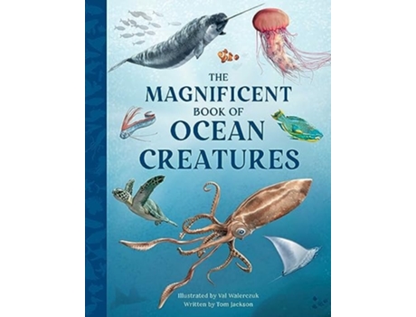 Livro The Magnificent Book Of Ocean Creatures De Jackson (inglês - Capa Dura)