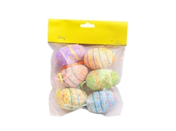 Lurelia Pack De 6 Peças De Espuma, Tons Multicolor, 17 X 13 Cm Para Páscoa E Artesanato