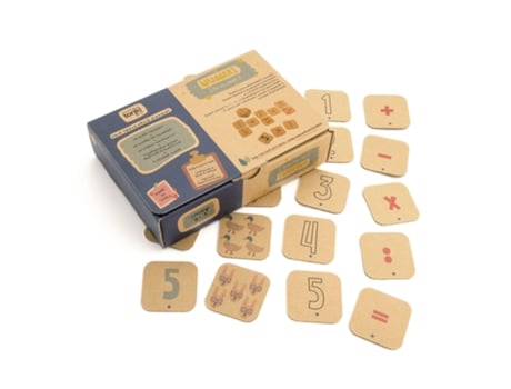 Jogo Didático TONKI KIDS Cartões de Número de Papelão (Idade Mínima Recomendada: 2 anos)