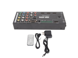 Converter com 8 entradas e conversor de interface multimídia Hd EOOCOO (vga, Hdmi)