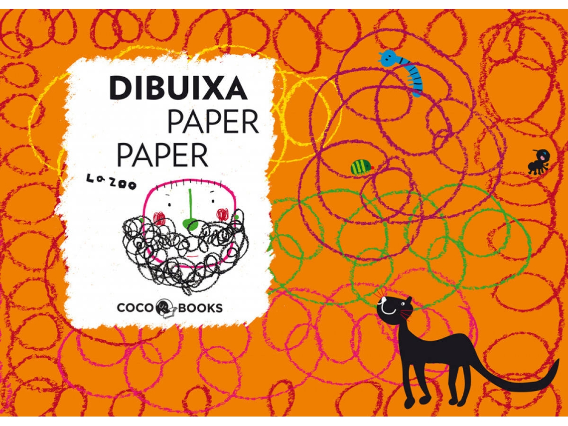 Livro Dibuixa Paper Paper de La Zoo (Espanhol)