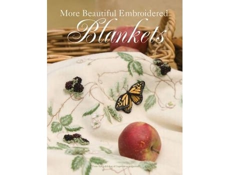 Livro more beautiful embroidered blankets de inspirations studios (inglês)