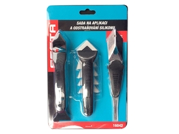Conjunto de raspadores Primerox para remoção de calafetagem e rejunte