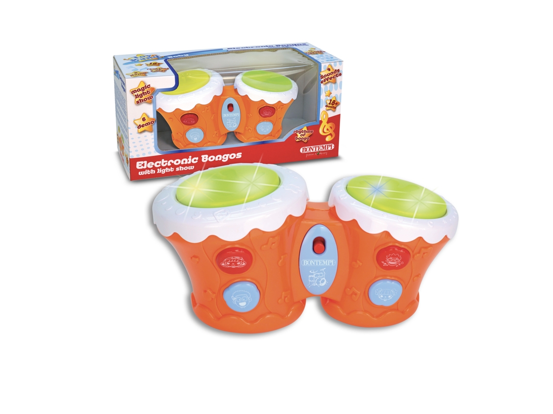 Instrumento musical de brincar BONTEMPI Bongos (3 anos)