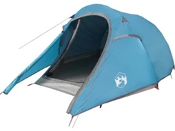 Camping Tent, Camping Tents Vidaxl Azul Poliéster (3 Pessoas)