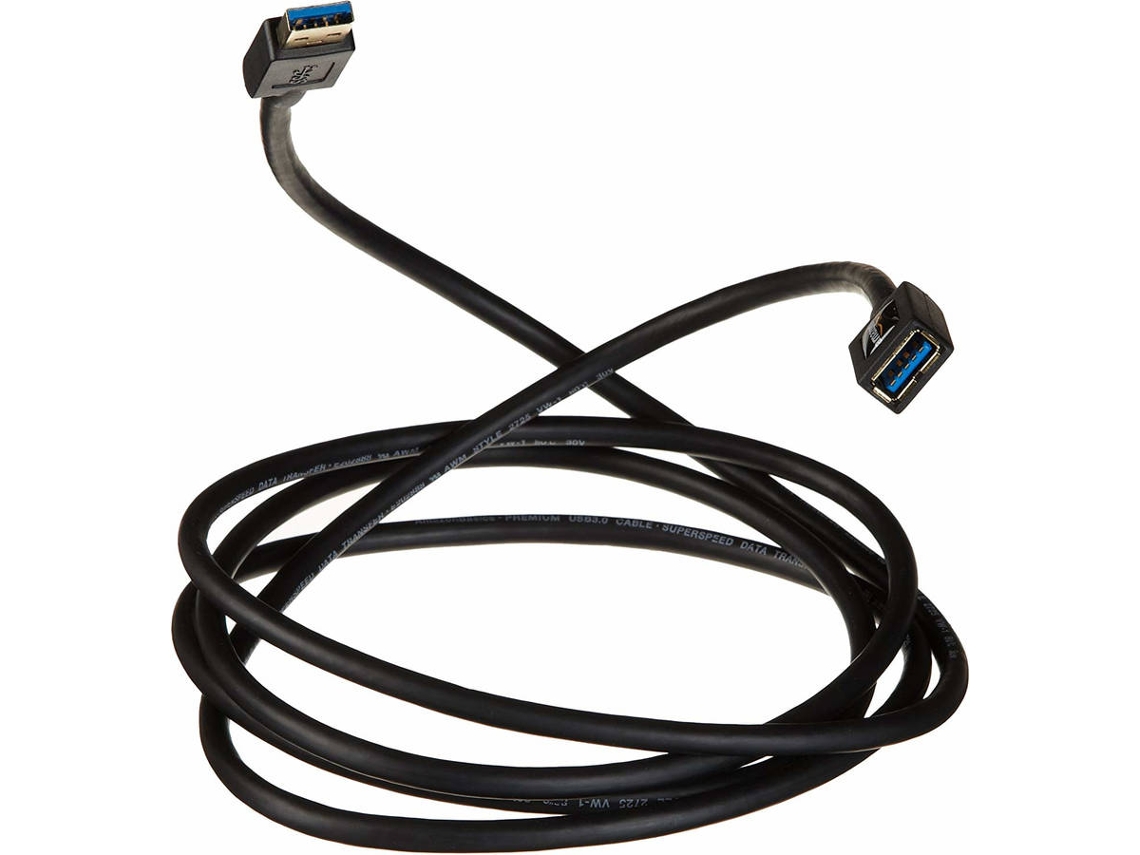 Cabo de Dados AMAZON (USB A - 2 m - Preto)
