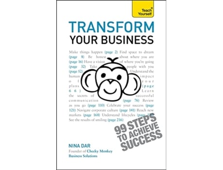 Livro Transform Your Business Teach Yourself de Nina Dar (Inglês)
