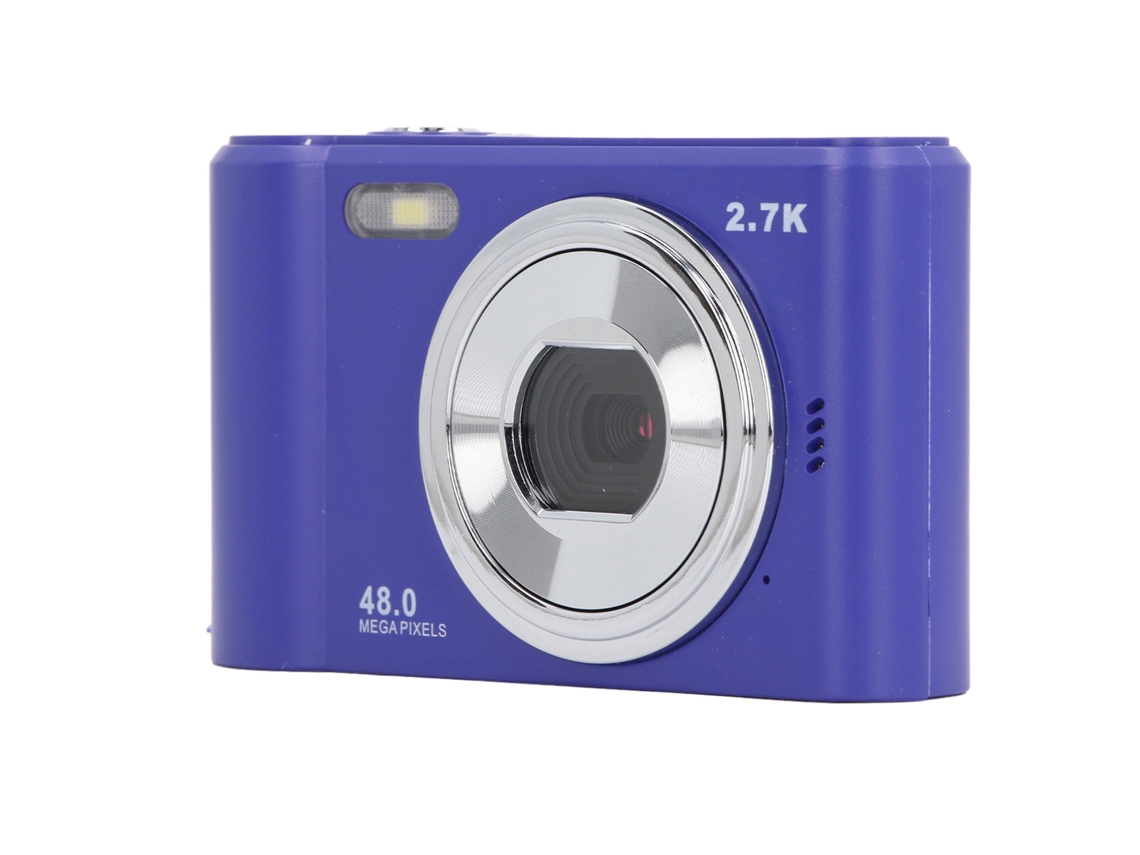 Primerox câmera Digital Infantil 1080p 44mp Autofoco Tela Ips 2.4 Polegadas Flash Azul