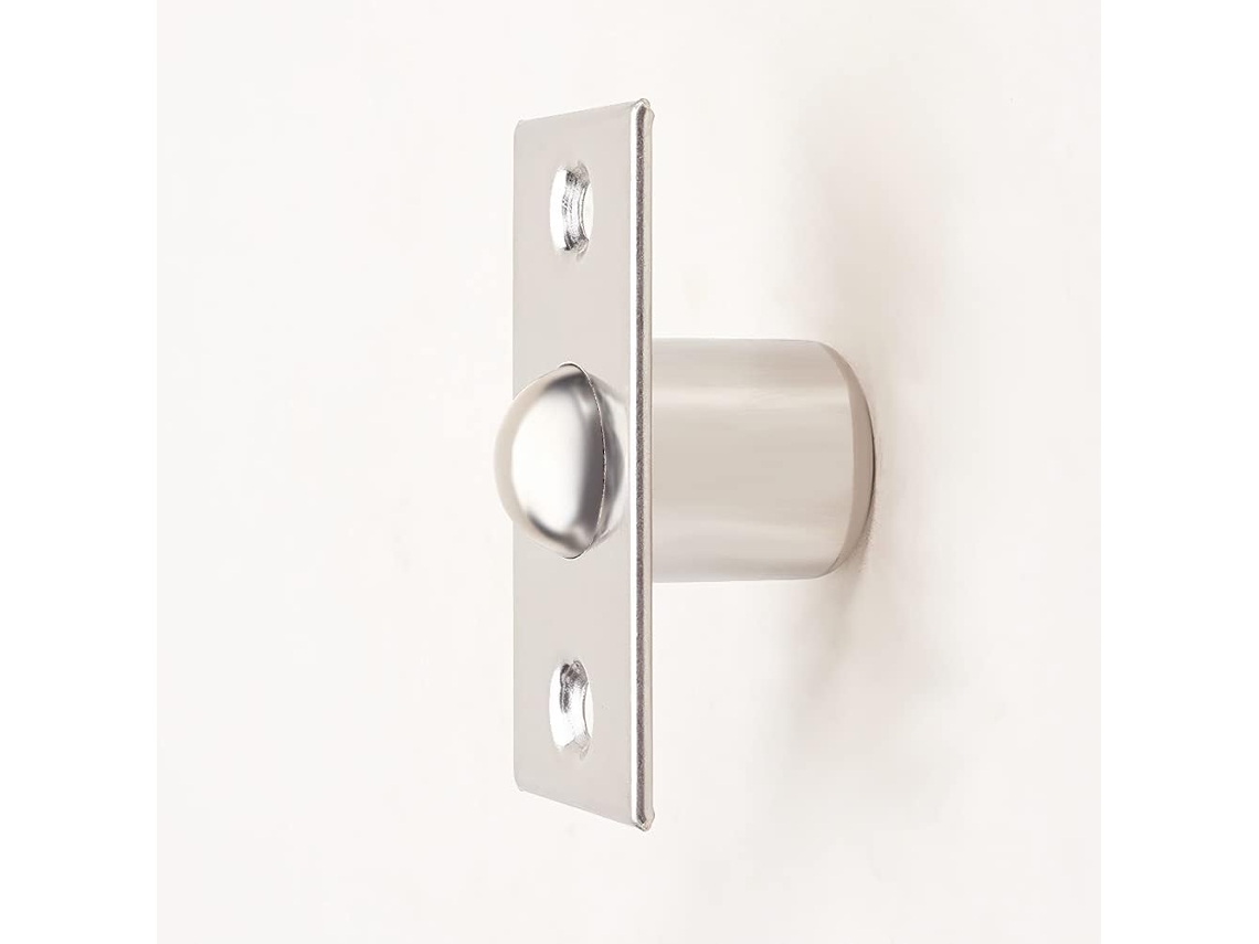 Fecho De Esfera Porta Armário Com Placa Impacto, Aço Inoxidável, Montagem Ajustável Com Fuso, Portas De