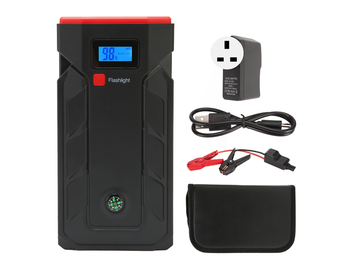 Iniciador De Carro Portátil 12v 2000a 20000mah Uk