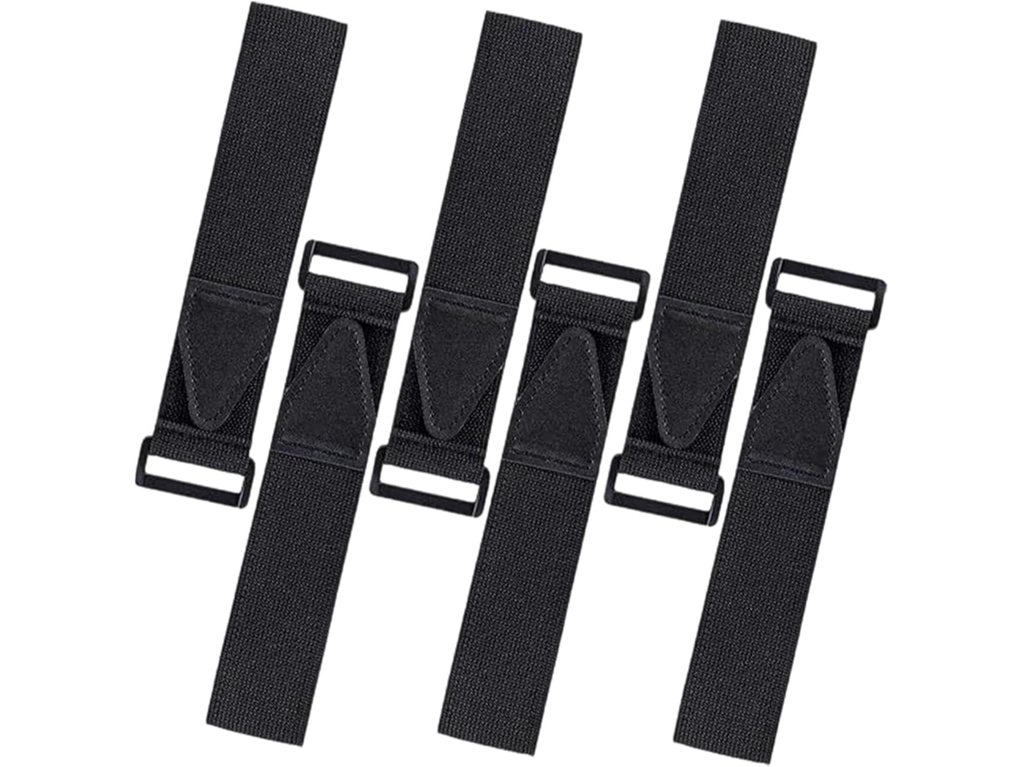 Conjunto de 6 tiras para calças de bicicleta HARILLA confortável ajustável compatível com S/MARCA