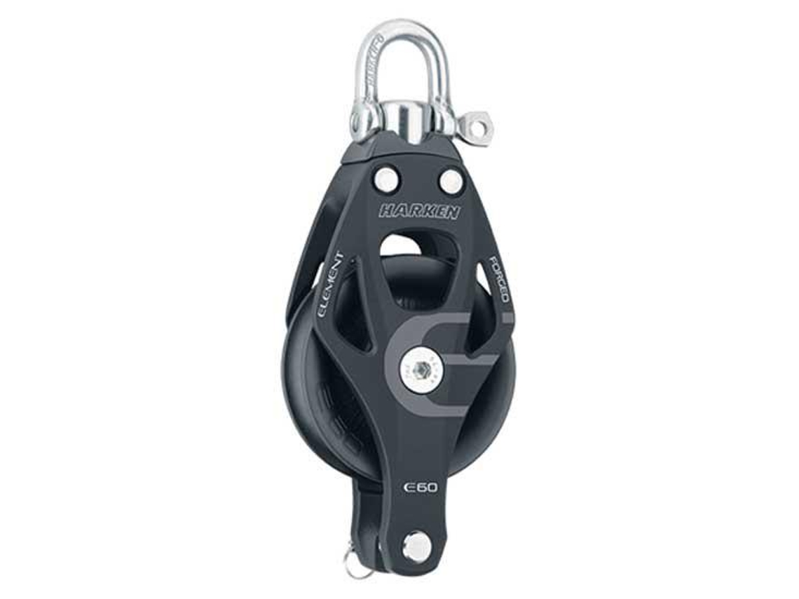 Harken Element Single Swivel Block 60 Mm With Becket