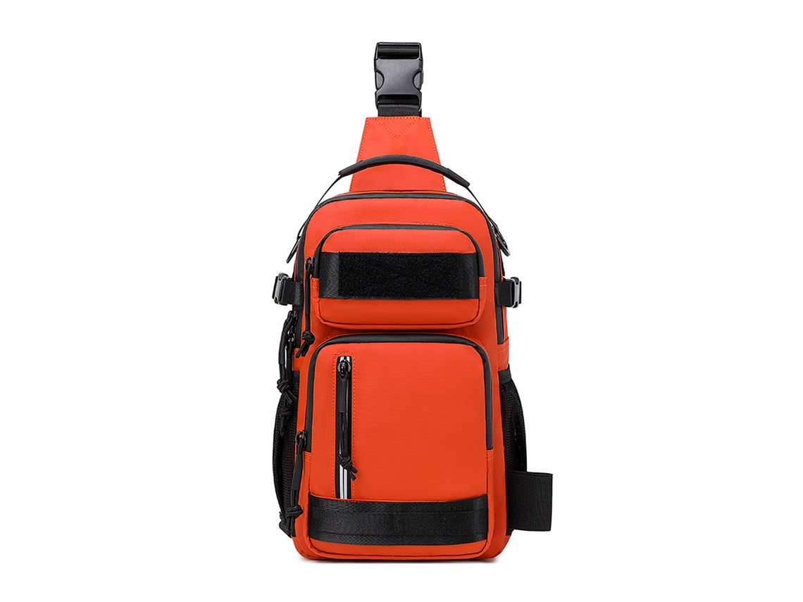 Mochila de Pesca Multifuncional com Suporte para Vara