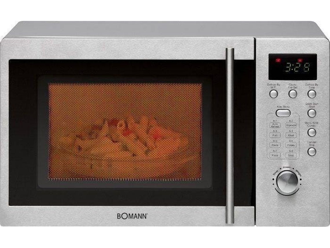Micro-ondas BOMANN MWG 2211 U CB (20 L - Com Grill - Inox)