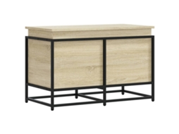 Storage Box, Storage Boxes Vidaxl Marrom Madeira Processada (80 X 40 X 51.5 Cm)