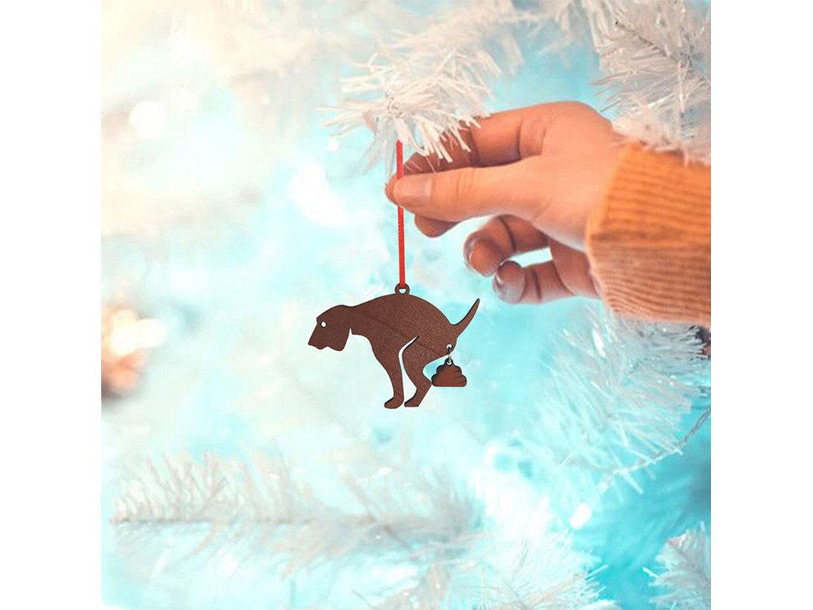 Chaveiro Cachorro Cocô De Madeira (torã, Personalizado) Eoocoo