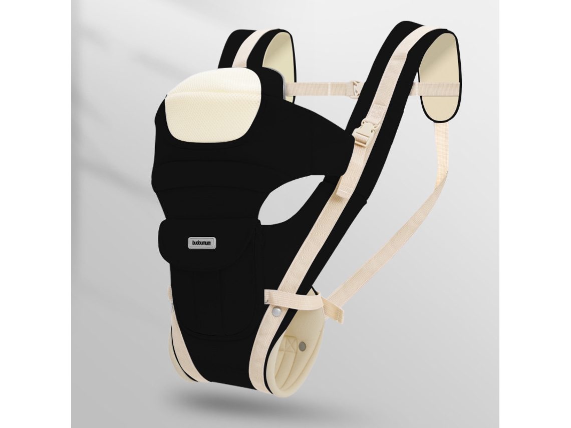 Porta bebês Multifuncional, Confortável e Respirável, Adequado para Bebês de 0 a 24 Meses, Preto CZHHMART