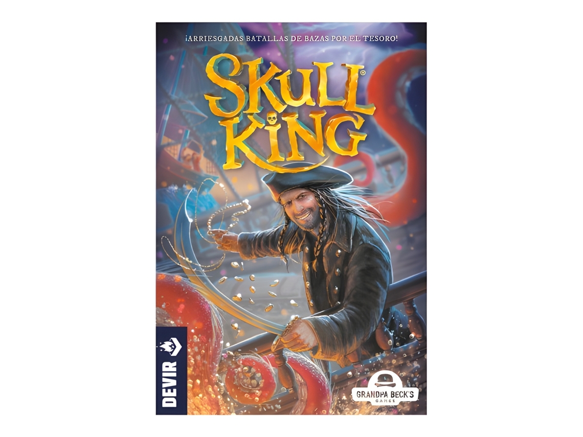 Skeleton King Deville - Um Divertido Jogo De Cartas Para Toda A Família.