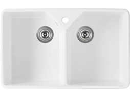 Lava Loiça FRASA Legu 36/36 Cerâmico (Branco - 22x79.3x49.1 cm)
