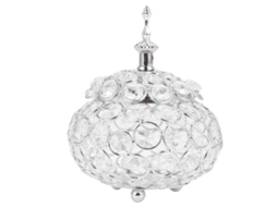 Porta velas de Ferro Cristal Europeu LAXISCREED
