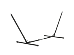Suporte de Rede Metal Cor Preta 313-388x109x116 cm Outsunny