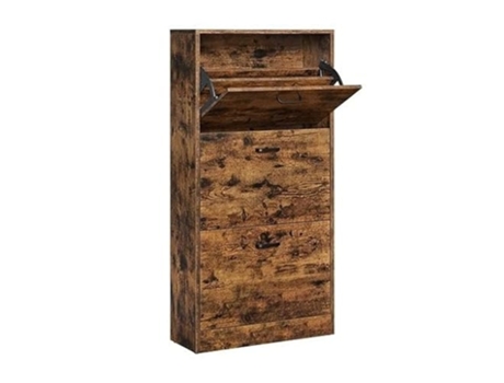 Armazenamento de Sapatos Que Economiza Espaço com Portas Articuladas e Tampo de Mesa PRICENET