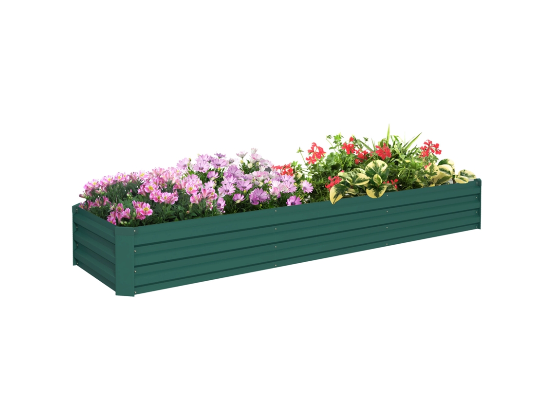 Floreira Elevada de Madeira 120x120x50cm S/MARCA