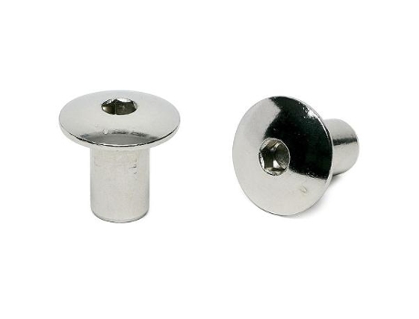 Tuerca union allen.5 cabeza bombata ø10 m8x16 niquelado