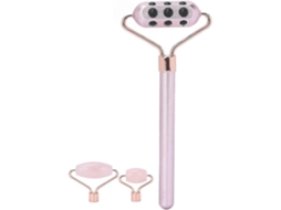 Rolo Facial 3 em 1 e Massageador para Cuidados com a Pele, de Massagem Firmador Antirrugas. GOKOCO