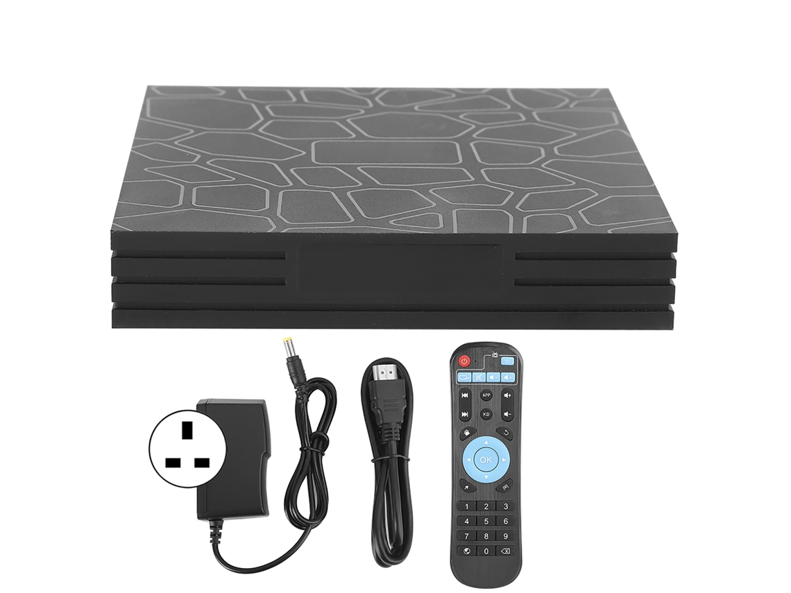Caixa De Tv Inteligente Reprodutor Multimídia 4k Android 9.0