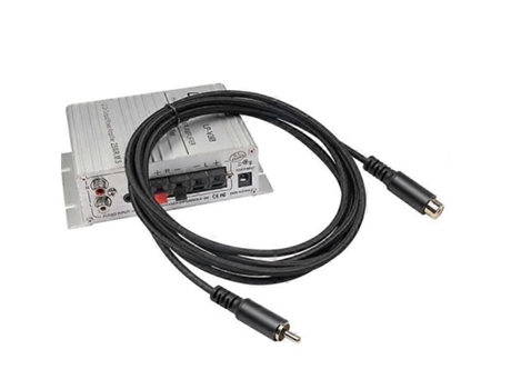 Cabo de extensão RCA Cabo de áudio e vídeo RCA macho para fêmea para alto-falante, subwoofer, câmera, H Zmliyecqnq