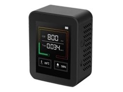 Lurelia Medidor De Qualidade Do Ar Co2, Temperatura, Humidade, Usb, Branco