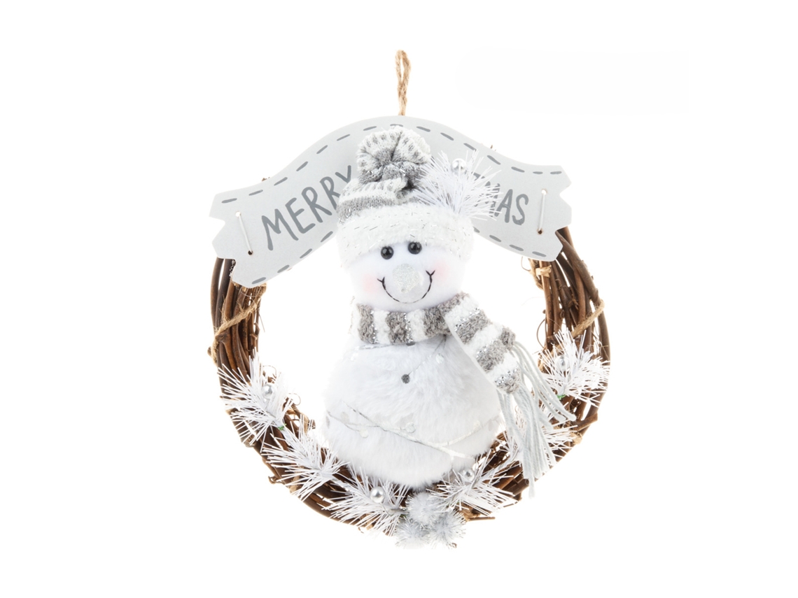 Laxiscreed Embalagem Descartável Natal White Series 29x29x7cm Para Embalagens Festivas