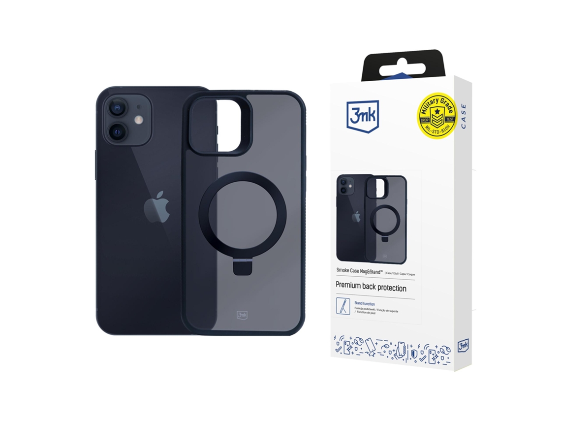 Apple Iphone 12/12 Pro - Capa Fumê 3mk Magstand