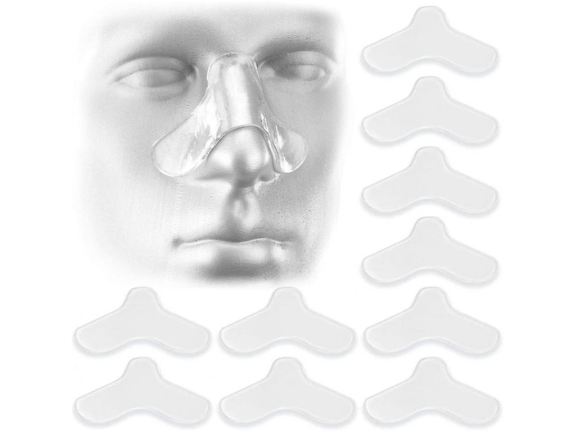 10 Peças De Almofadas Nasais Para Máscara Cpap - Almofadas De Gel Para Cpap - Acessórios Cpap Csk
