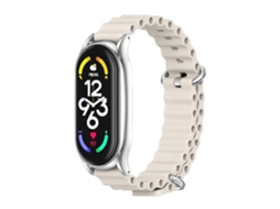 Pulseira De Silicone Respirável Mijobs Plus Para Xiaomi Mi Band 7 / 7 Nfc