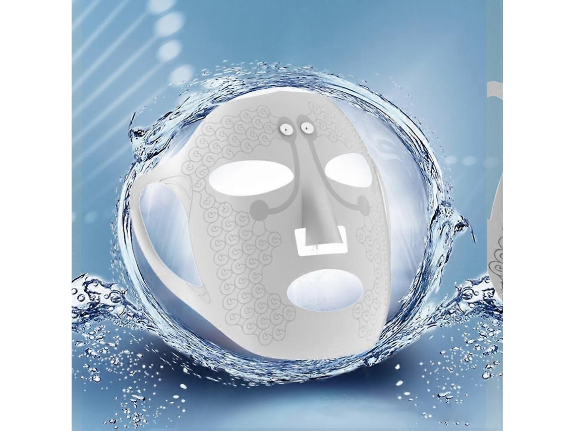 Máscara Facial Eletrônica com Três Modos de Massagem Facial, Massageador 3d Magnético para Spa e Beleza. GOKOCO